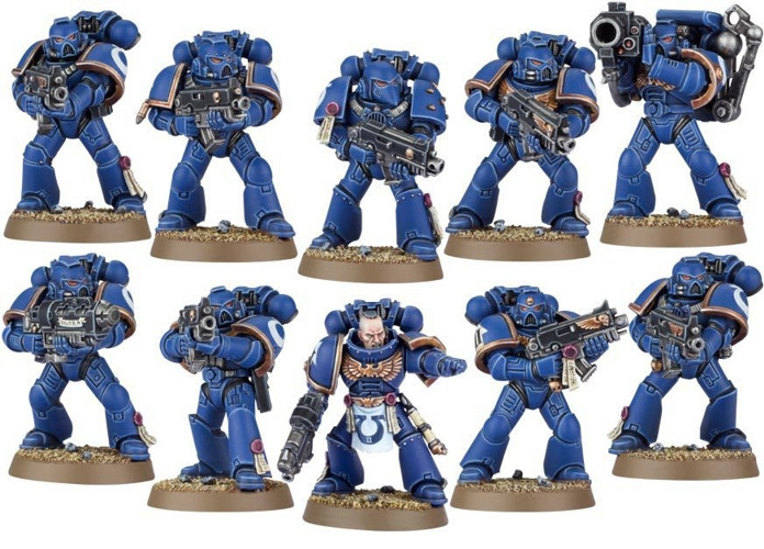   Warhammer 40,000. Space Marine Tactical Squad ( )