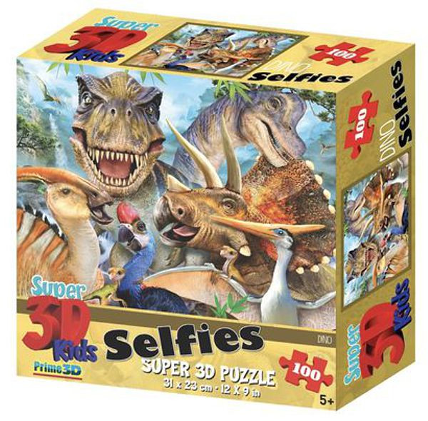 Super 3D Puzzle:    Dinosaur Selfie (100 )