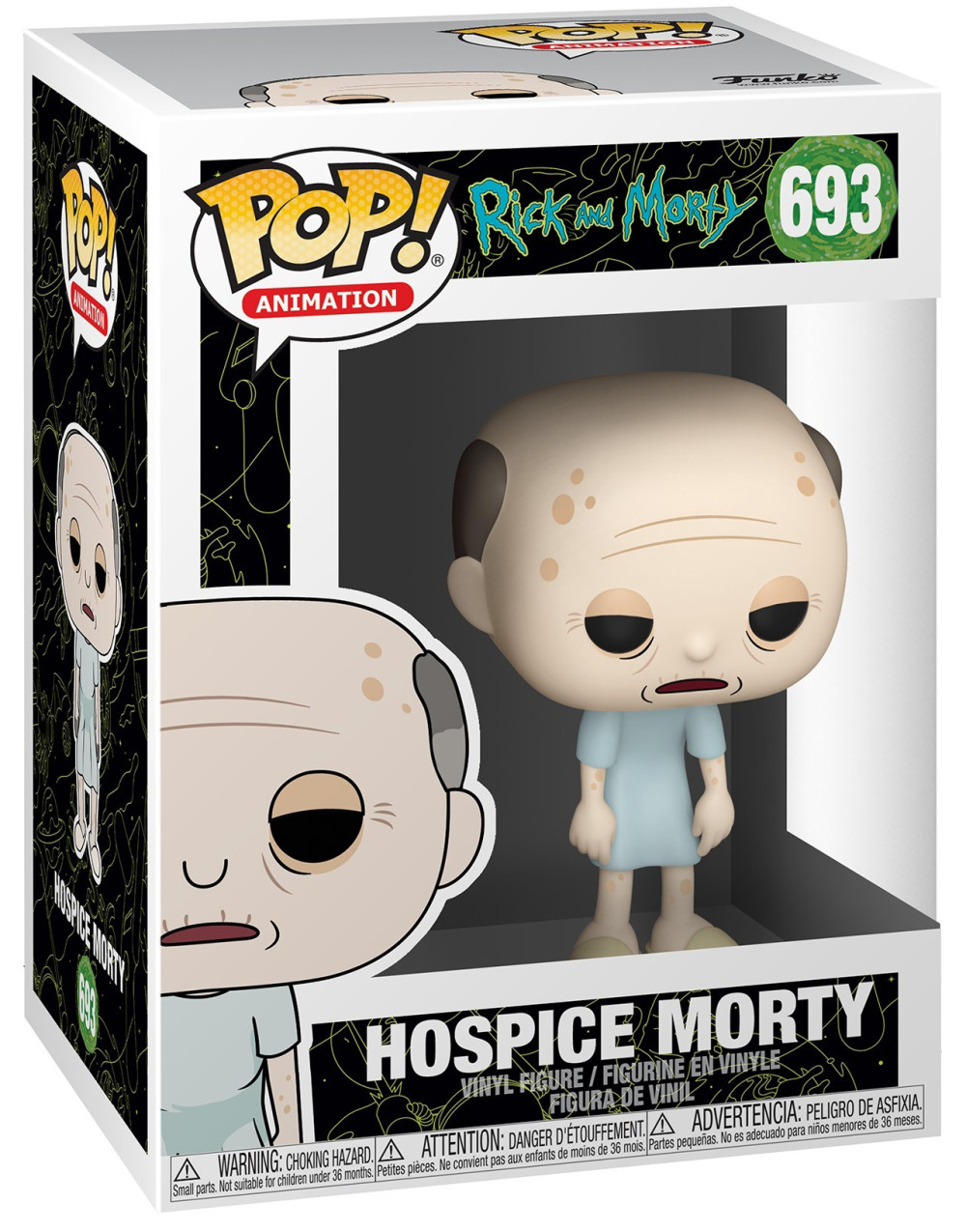 ������� Funko POP Animation: Rick And Morty � Hospice Morty (9,5 ��)