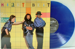 Bad Boys Blue – Heart Beat  Coloured Blue Vinyl (LP)