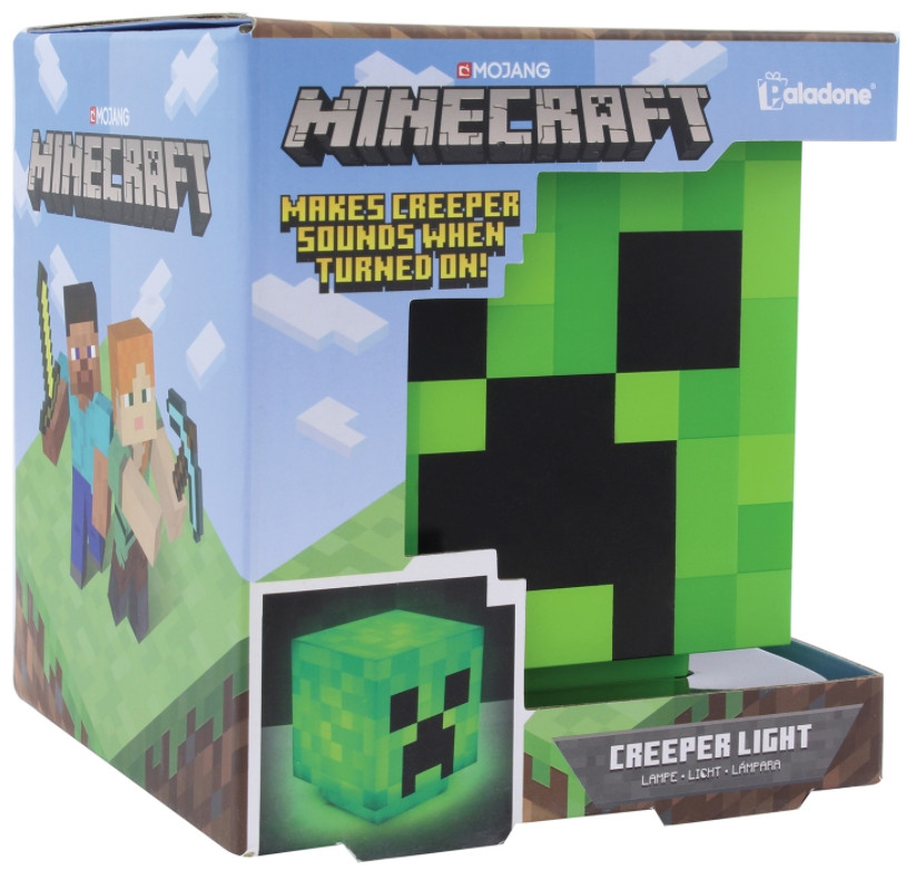 Светильник Minecraft: Creeper Icons
