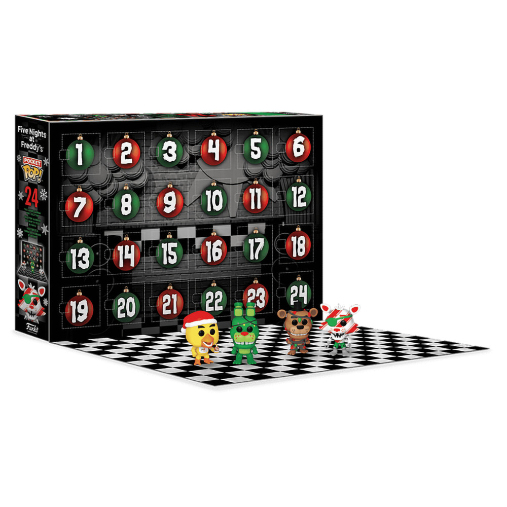 Набор фигурок Funko Pocket POP: Five Nights at Freddy's – Advent Calendar FNAF (24 шт)