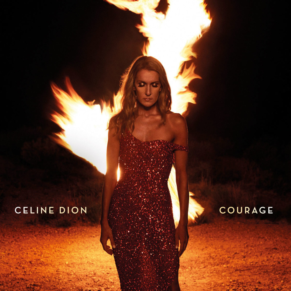 DION CELINE  Courage  Coloured Vinyl  2LP +    LP   250 