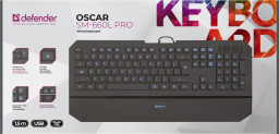 ���������� Defender Oscar SM-660L Pro RU, 4 ������ ��������� USB ��� PC (������) (45662)