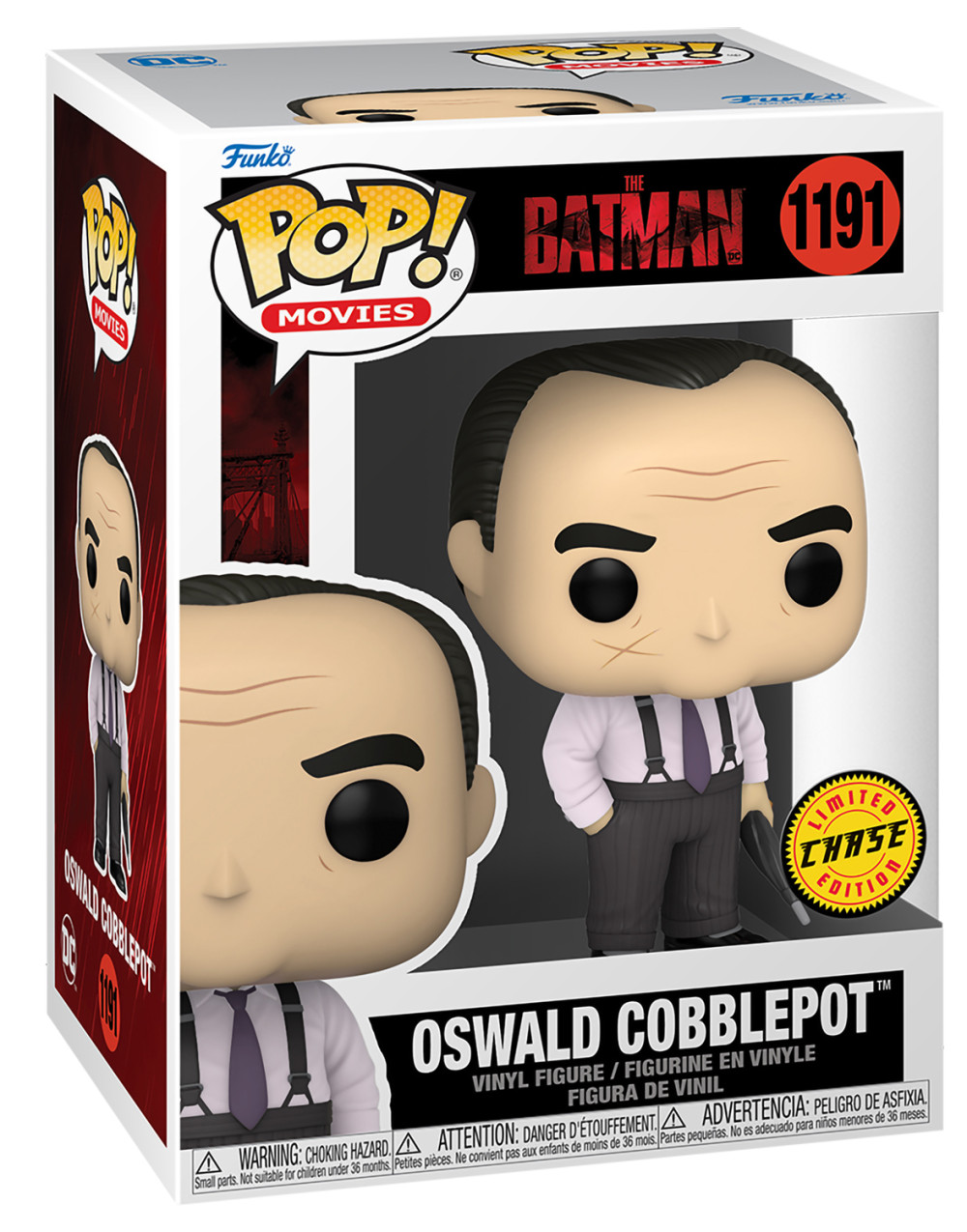  Funko POP Movies: Batman  Oswald Cobblepot With Chase (9,5 )