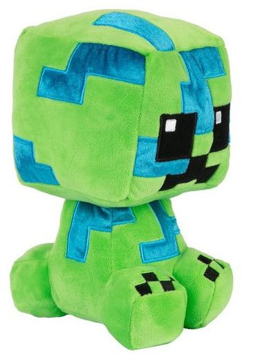 Мягкая игрушка Minecraft: Crafter Charged Creeper (22 см)