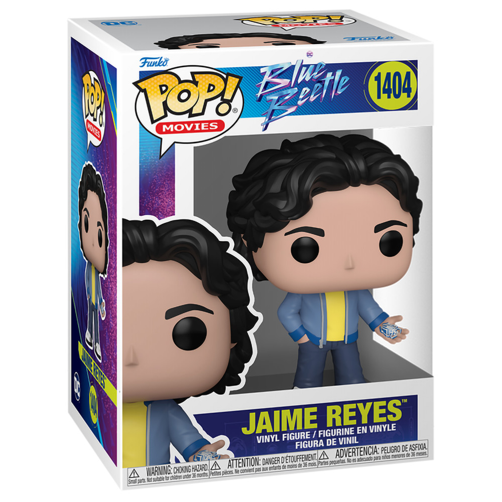  Funko POP Movie: Blue Beetle  Jaime Reyes with Scarab (9, 5 )