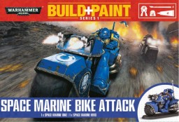 Warhammer 40 000: Miniatures Build+Paint  Space Marine Bike Attack