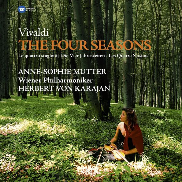MUTTER ANNE-SOPHIE & KARAJAN HERBERT VON & WIENER PHILHARMONIKER  Vivaldi Antonio  The Four Seasons  LP + �������� ���������� COEX ��� ������������� 1