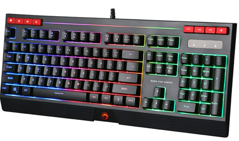 Клавиатура Marvo KG880 USB проводная / игровая / с подсветкой для ПК