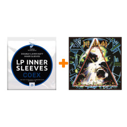 DEF LEPPARD  Hysteria  2LP + �������� ���������� COEX ��� ������������� 12" 25�� �����