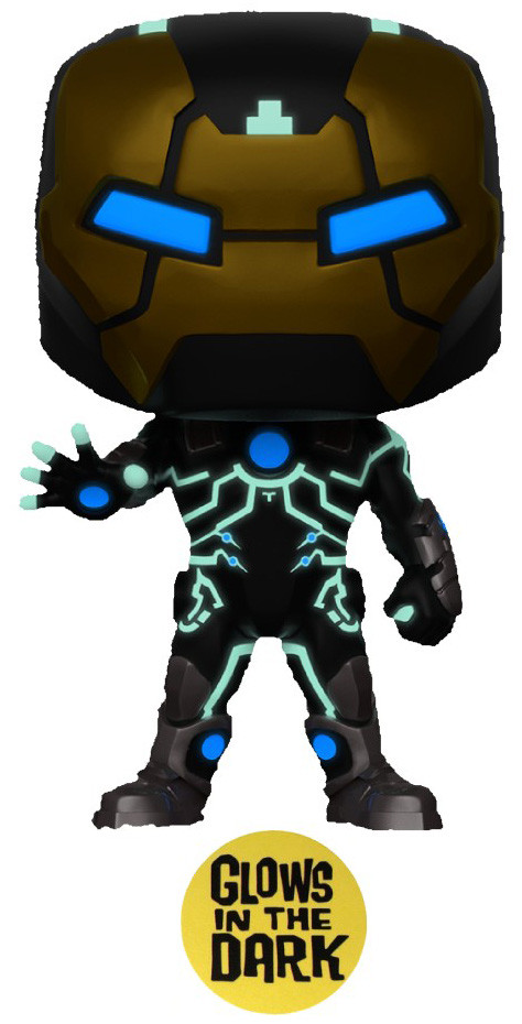  Funko POP: Marvel 80 Years  Iron Man Model 39 Glows In The Dark Bobble-Head (9,5 )