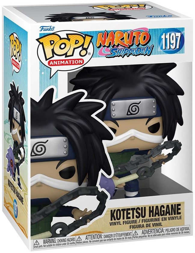  Funko POP Animation: Naruto Shippuden  Kotetsu Hagane With Weapon (9,5 )