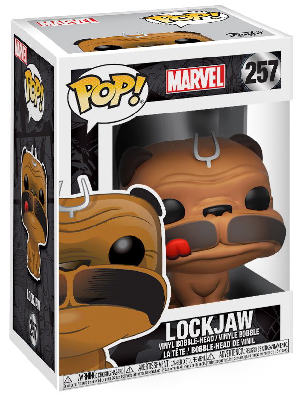  Funko POP: Marvel: Inhumans  Lockjaw Bobble-Head (9,5 )