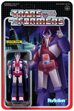  ReAction Figure Transformers  Wave 2  Alpha Trion (9 )