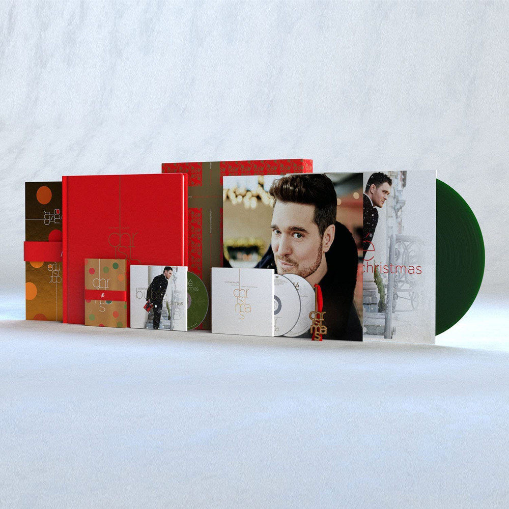 BUBLE MICHAEL  Christmas  10Th Anniversary  Coloured Green Vinyl  LP+2CD+DVD +    LP   250 
