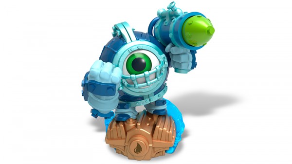 Skylanders SuperChargers. Интерактивная фигурка. Суперзаряд. Dive-Clops (стихия Water)