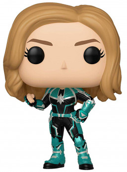  Funko POP: Captain Marvel  Vers Bobble-Head (9,5 )