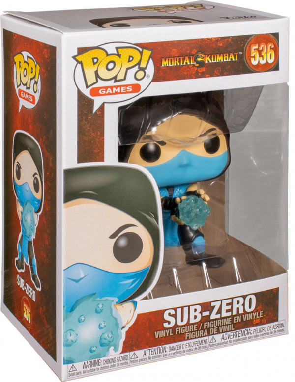 Фигурка Funko POP Games: Mortal Kombat – Sub-Zero (9,5 см)