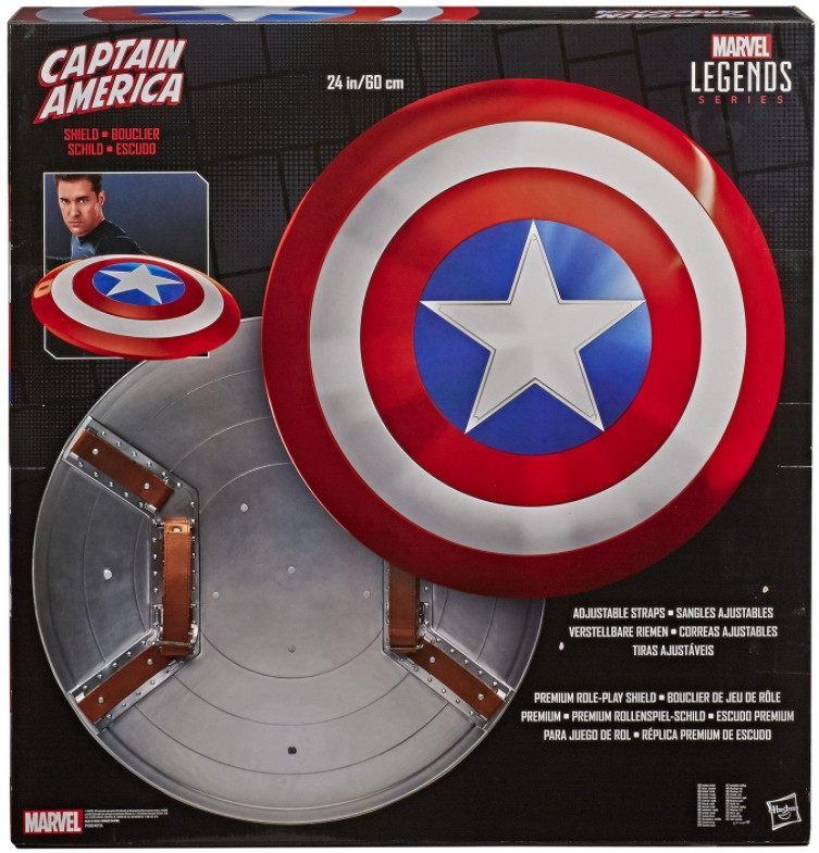     Marvel  Legends Series: Avengers  Captain America Shield.  1:1