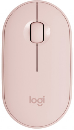  Logitech Wireless Mouse Pebble M350 Rose   PC