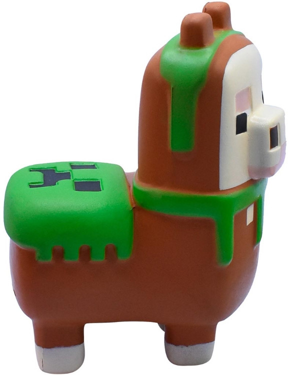 Игрушка-антистресс сквиш Minecraft: Лама Mega (15 см)