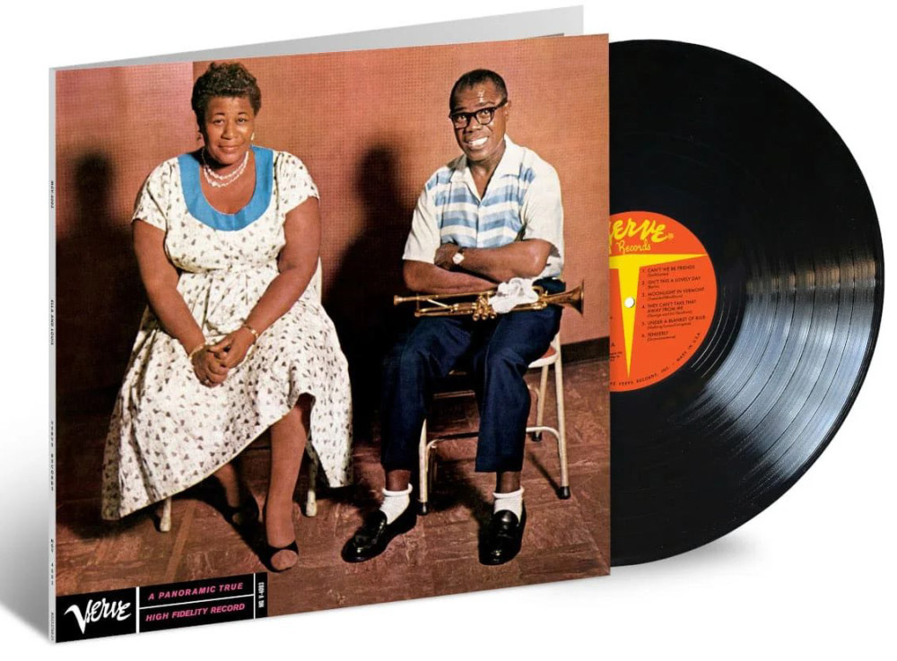 FITZGERALD ELLA & ARMSTRONG LOUIS  Ella & Louis  Acoustic Sounds (mono)  LP +    LP   250 