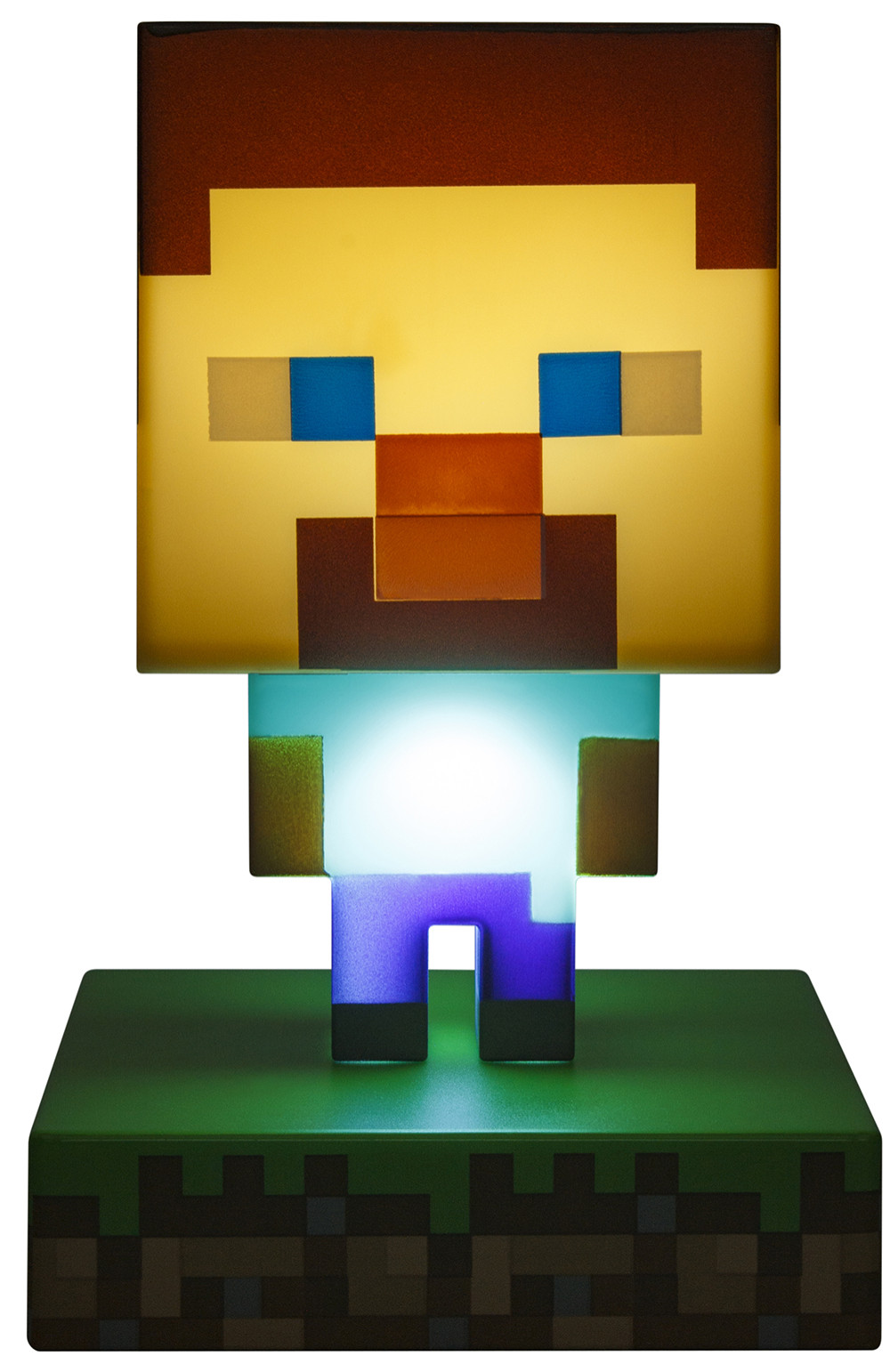 Светильник Minecraft: Steve Icons