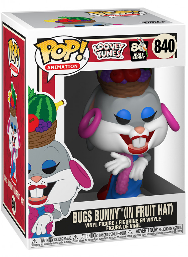 Фигурка Funko POP Animation: Bugs Bunny In Fruit Hat (9,5 см)