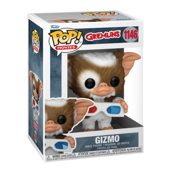 Фигурка Funko POP Rides: Gremlins – Gizmo With 3D Glasses (9,5 см)