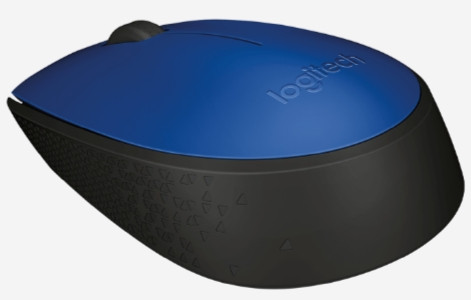 Мышь Logitech M171 беспроводная для PC (синий) (910-004640)