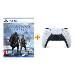  God of War: Ragnarok [PS5,  ] + PS5:  (DualSense: CFI-ZCT1W: SIEE)