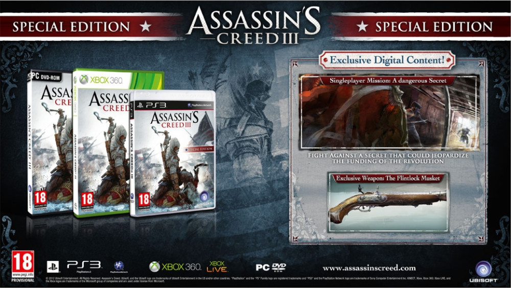 Assassins Creed III. Special Edition [PS3]