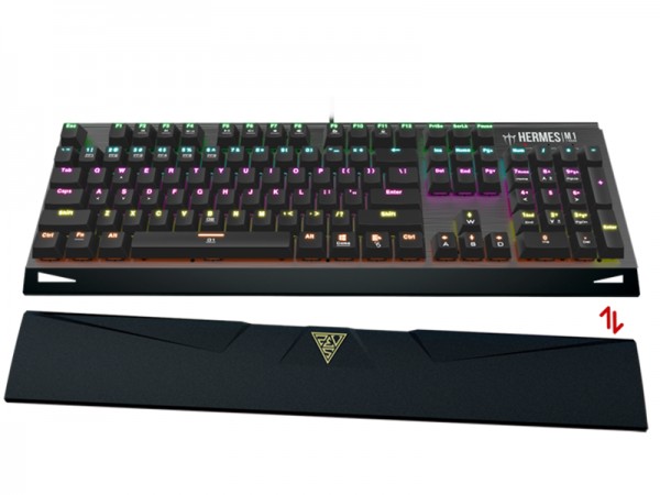 Клавиатура Gamdias Hermes M1 7 Color проводная игровая с подсветкой для PC