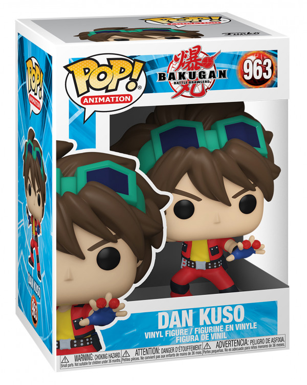 Фигурка Funko POP Animation: Bakugan – Dan (9,5 см)