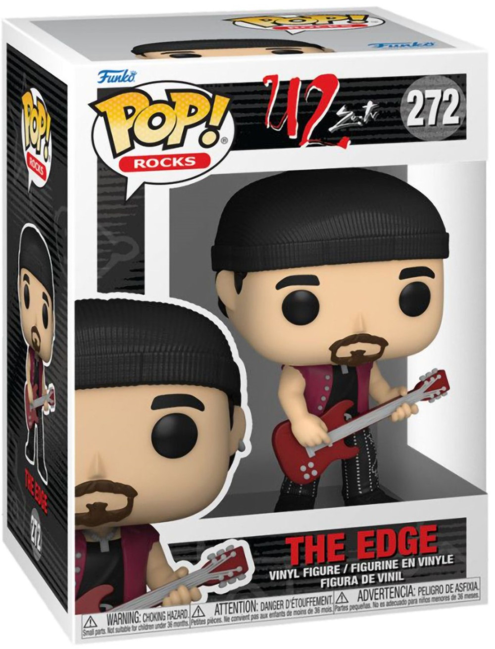  Funko POP Rocks: U2 Zoo TV  The Edge (9,5 )