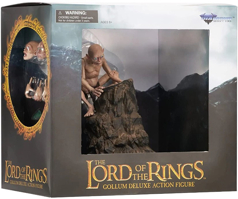  Deluxe Action Figure: The Lord Of The Rings  Gollum  (15 )