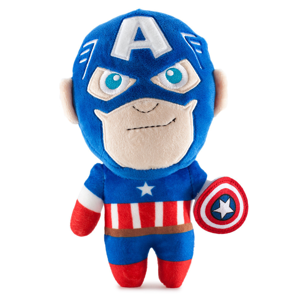 Мягкая игрушка Marvel Phunnys. Captain America (20 см)