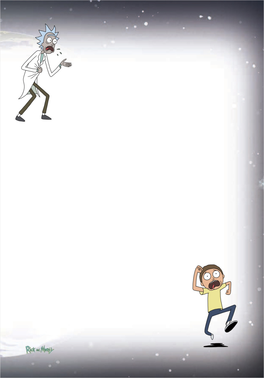 Блокнот Rick And Morty: Рик Санчез