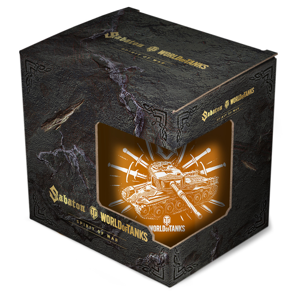 Кружка World Of Tanks: Sabaton Tank Limited Edition оранжевая