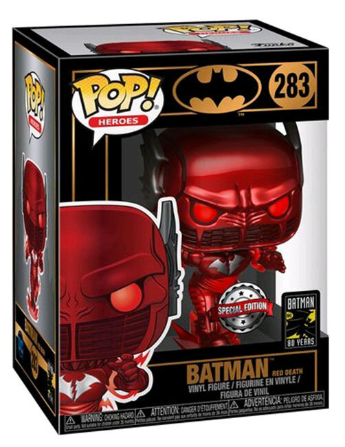  Funko POP Heroes: Batman 80 Years  Red Death Batman