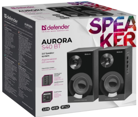   Defender 2.0 Aurora S40 BT 40  Bluetooth     220  PC