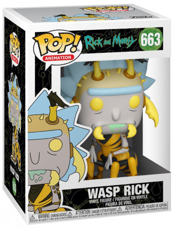 Funko POP Animation: Rick And Morty  Wasp Rick (9,5 )