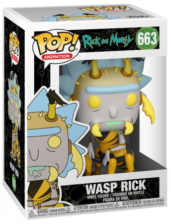 Фигурка Funko POP Animation: Rick And Morty – Wasp Rick (9,5 см)