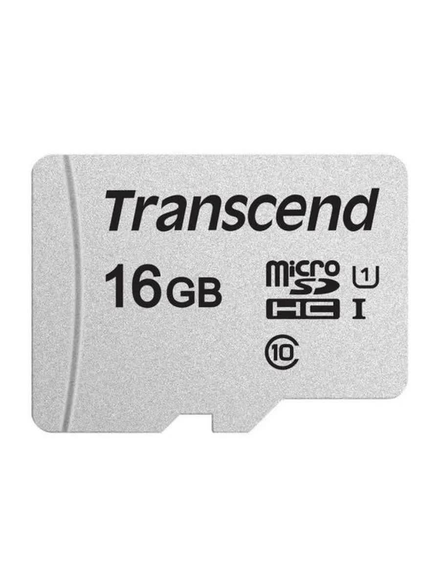 Карта памяти Transcend microSDHC 300S 16GB