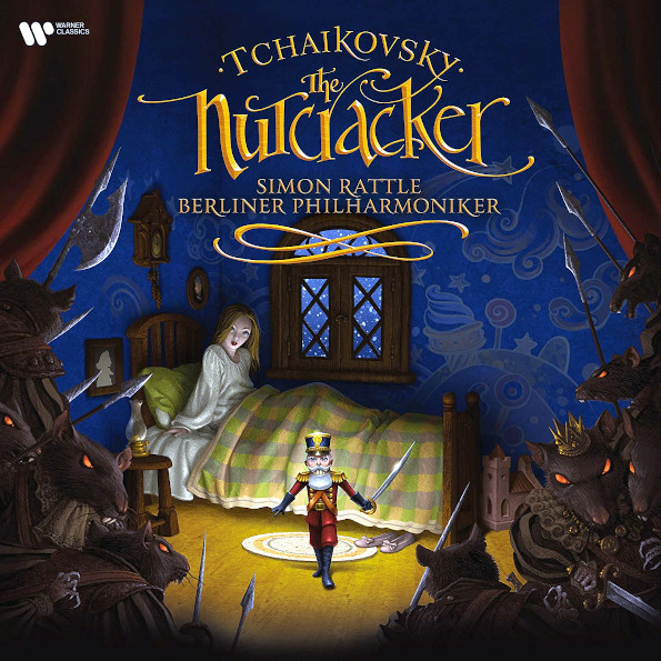RATTLE SIMON & BERLINER PHILHARMONIKER  Tchaikovsky  The Nutcracker  2LP + ������ ������� �5 ������ 10 �� �����
