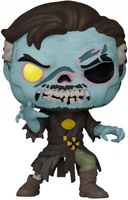  Funko POP Marvel What If...?  Zombie Strange Exclusive Bobble-Head (9,5 )