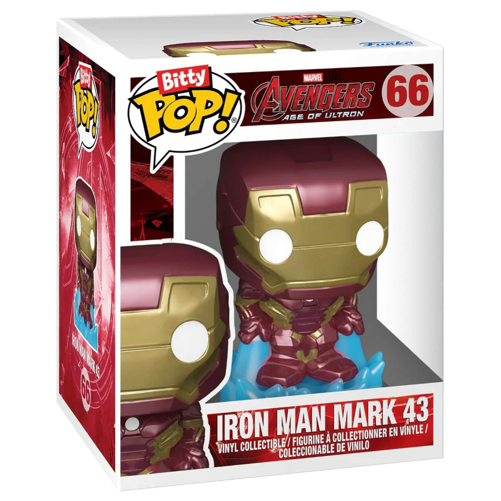  Funko Bitty POP Bitty Bot Marvel: Infinity Saga  Hulkbuster with Iron Man (83645) (9,5 )
