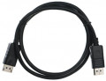 Кабель соединительный VCOM DisplayPort – DisplayPort 1.2 Telecom 4K 60Hz 1 м (CG712-1M)