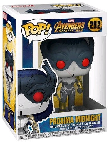  Funko POP Marvel: Avengers Infinity War  Proxima Midnight Bobble-Head (9,5 )